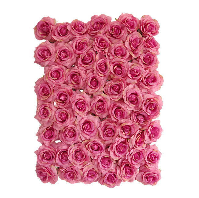 Rose Red Roses, Artificial Flower Wall Backdrop